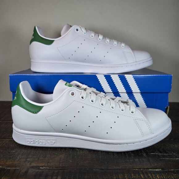 adidas Other - NEW adidas Stan Smith Mens Size 12 Casual Lifestyle Shoes White Green FX5502